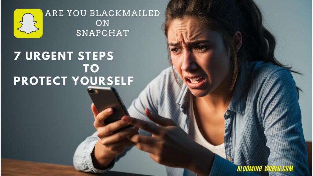Im Being Blackmailed on Snapchat